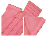 Big Size 3/4 Cup Lace Push Up Bra