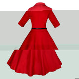 Audrey Hepburn Robe Retro Dress