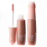 Waterproof Mascara with Wheaten Nude Moisture Care Lip Gloss Makeup Set