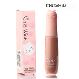 Waterproof Mascara with Wheaten Nude Moisture Care Lip Gloss Makeup Set