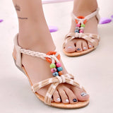 Heels Beading Casual Sandalen Girls