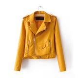 Women Leather Jackets with Belt