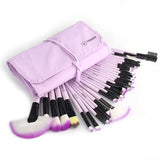 Eye Face Shadows Lipsticks Powder Make Up Brushes Kit Tools + Bag