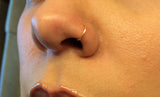 Tiny Gold Fake Nose Ring
